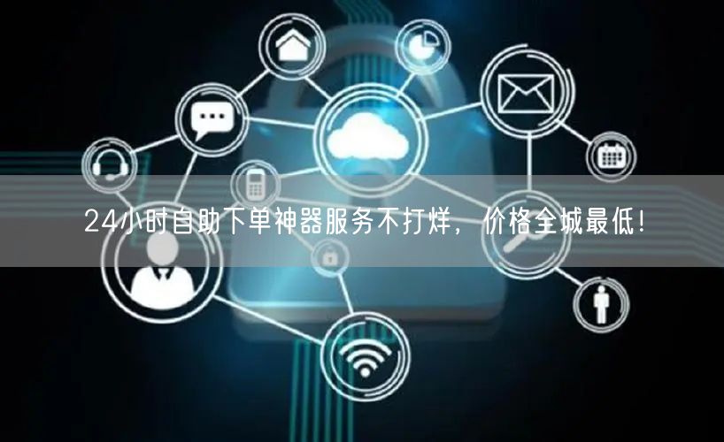 24小时自助下单神器服务不打烊，价格全城最低！