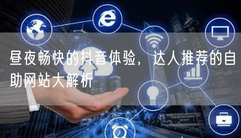 昼夜畅快的抖音体验，达人推荐的自助网站大解析