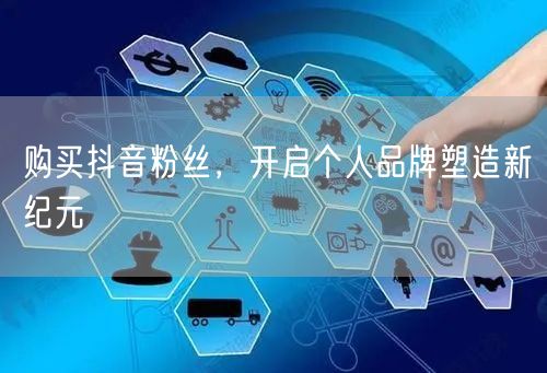 购买抖音粉丝，开启个人品牌塑造新纪元