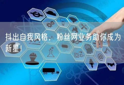 抖出自我风格，粉丝网业务助你成为新星！